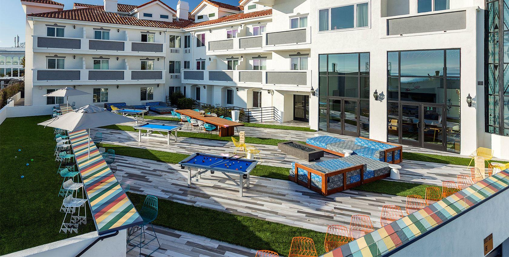 Hotel Hermosa Хермоса-Бич Экстерьер фото