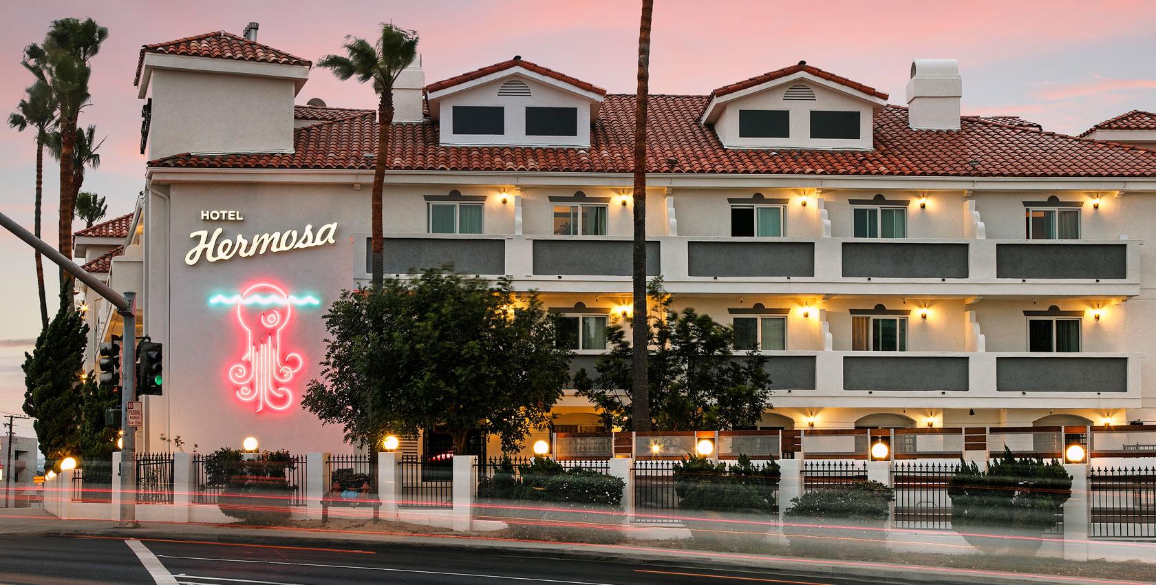 Hotel Hermosa Хермоса-Бич Экстерьер фото